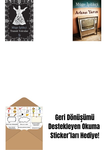 Transit Yolcular + Arkası Yarın + Okuma Sticker'ları