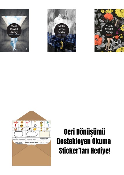 Isa’nın Güncesi (Ciltli) + Gizli Emir (Ciltli) + Raziye (Ciltli) + Okuma Sticker'ları