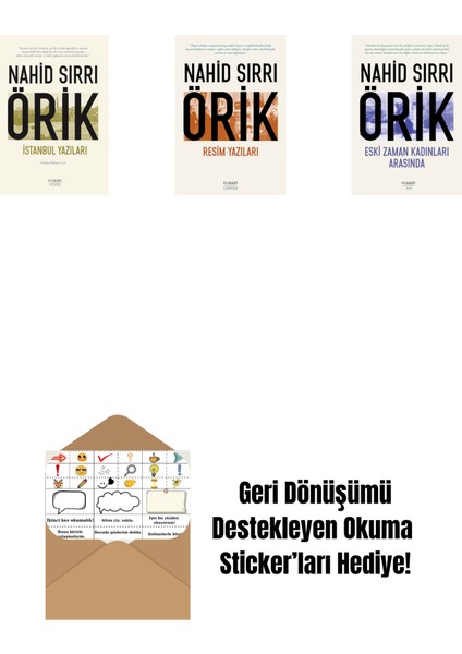 Istanbul Yazıları + Resim Yazıları + Eski Zaman Kadınları Arasında + Okuma Sticker'ları