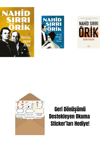 Mehlika Hanım Ailesi + Her Şey Bitmeden, Gece Olmadan + Resim Yazıları + Okuma Sticker'ları