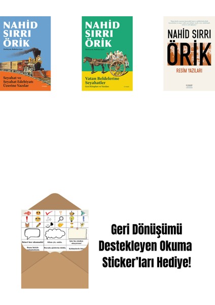 Seyahat ve Seyahat Edebiyatı Üzerine Yazılar + Vatan Beldelerine Seyahatler + Resim Yazıları + Okuma Sticker'ları