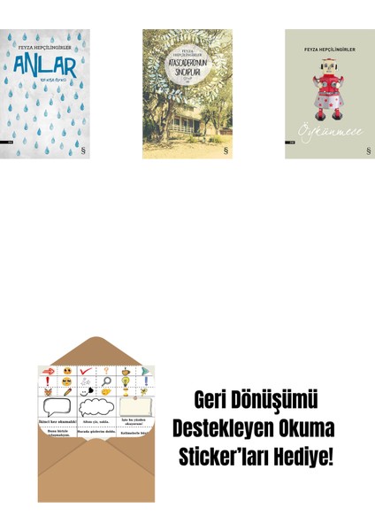 Anlar + Atascadero'nun Sincapları + Öykünmece + Okuma Sticker'ları