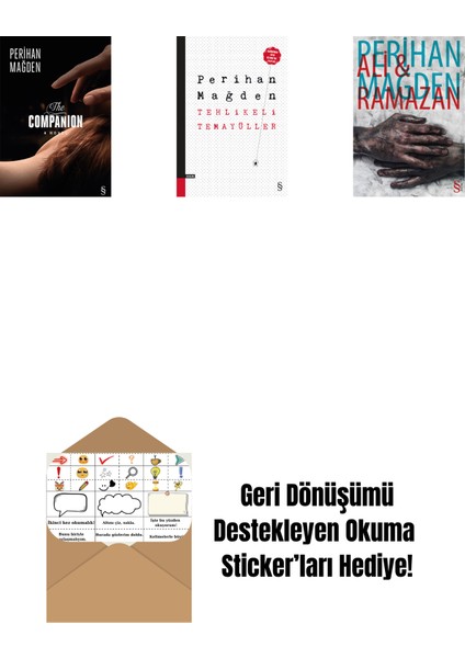 The Companion + Tehlikeli Temayüller + Ali And Ramazan + Okuma Sticker'ları