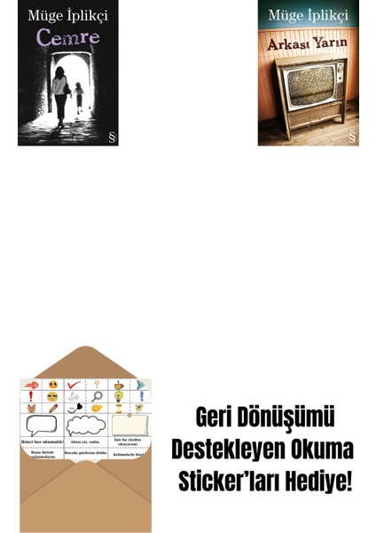 Cemre + Arkası Yarın + Okuma Sticker'ları