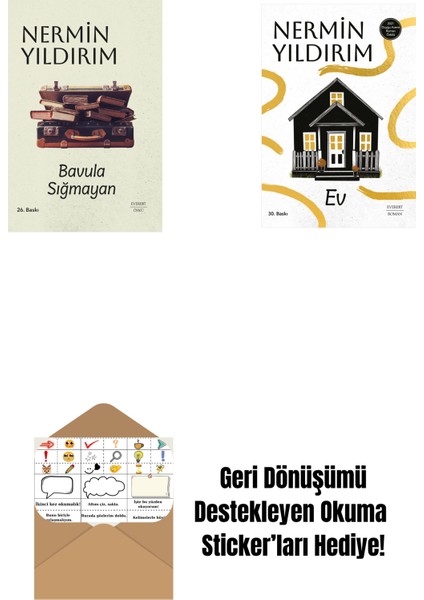 Bavula Sığmayan (Ciltli) + Ev + Okuma Sticker'ları