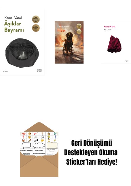 Âşıklar Bayramı + Haw + Kin Divanı + Okuma Sticker'ları