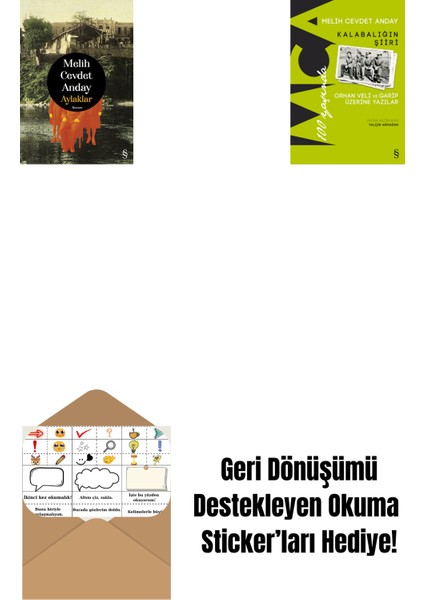 Aylaklar (Ciltli) + Kalabalığın Şiiri + Okuma Sticker'ları