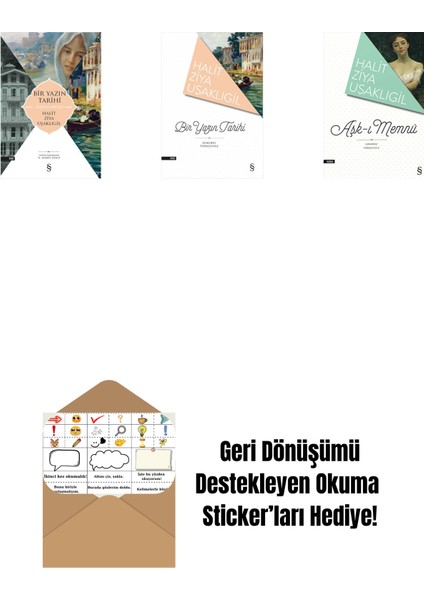 Bir Yazın Tarihi + Bir Yazın Tarihi + Aşk-I Memnu + Okuma Sticker'ları
