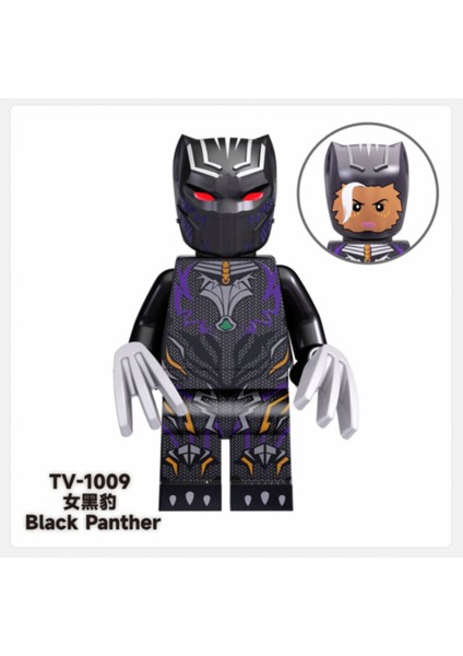 Süper Kahramanlar Mini Figür Marvel Black Parnter