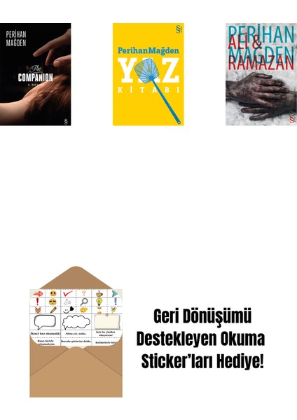 The Companion + Yaz Kitabı + Ali And Ramazan + Okuma Sticker'ları