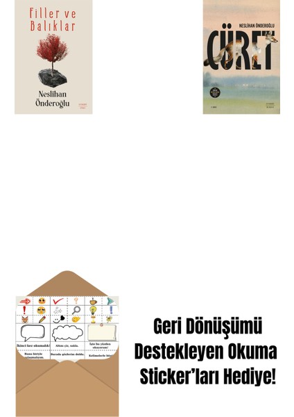 Filler ve Balıklar + Cüret + Okuma Sticker'ları