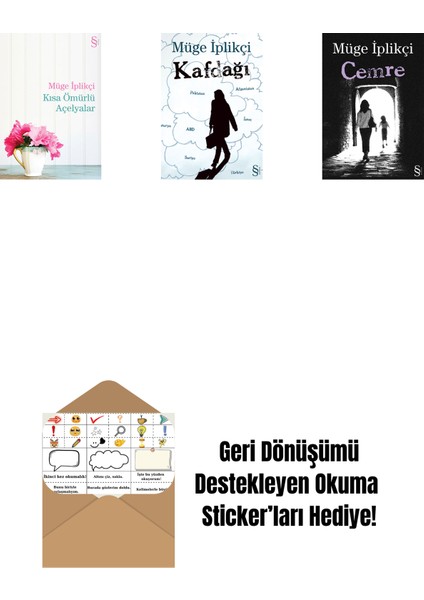 Kısa Ömürlü Açelyalar + Kafdağı + Cemre + Okuma Sticker'ları