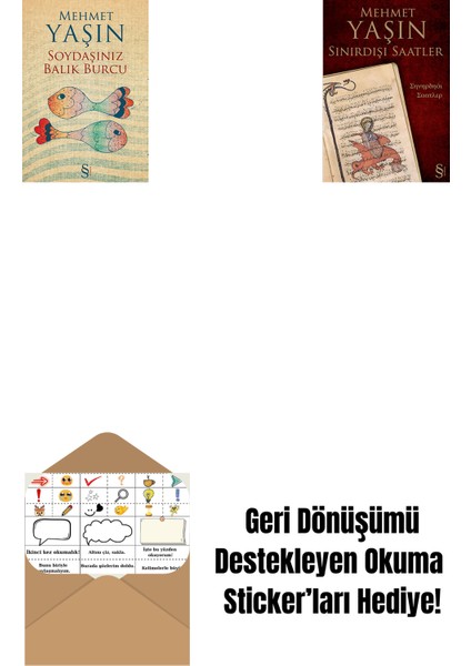 Soydaşınız Balık Burcu + Sınırdışı Saatler + Okuma Sticker'ları