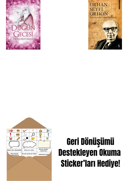 Düğün Gecesi + Peri Kızıyla Çoban Hikâyesi + Okuma Sticker'ları