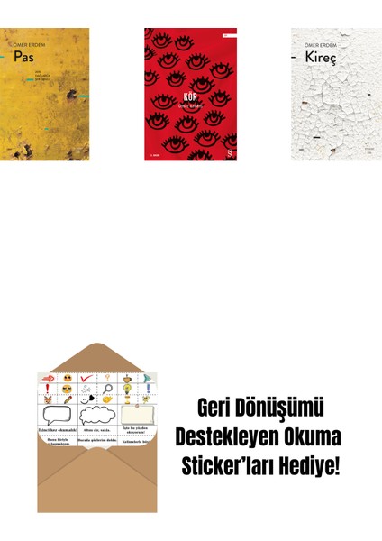Pas + Kör + Kireç + Okuma Sticker'ları