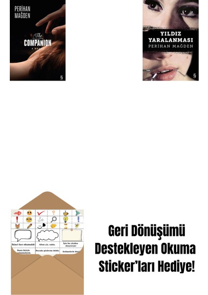 The Companion + Yıldız Yaralanması + Okuma Sticker'ları