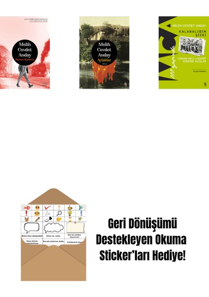Barem Kanunu + Aylaklar (Ciltli) + Kalabalığın Şiiri + Okuma Sticker'ları