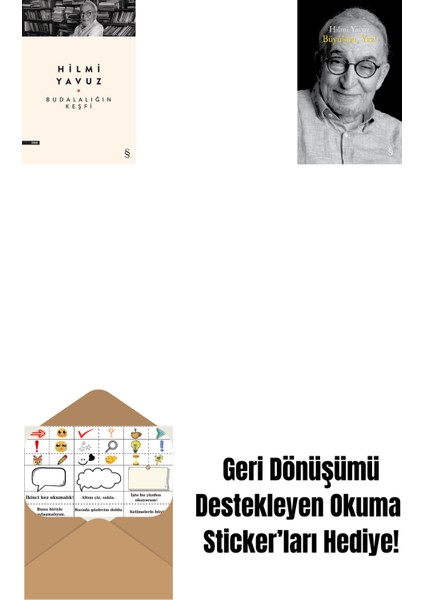Budalalığın Keşfi + Büyü’sün Yaz! (Ciltli) + Okuma Sticker'ları