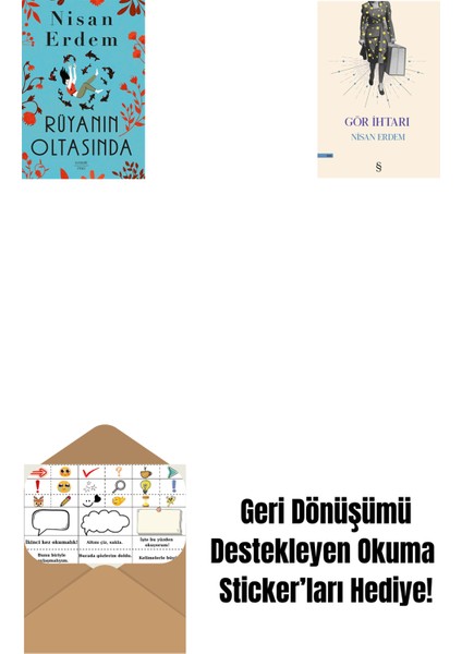 Rüyanın Oltasında + Gör Ihtarı + Okuma Sticker'ları