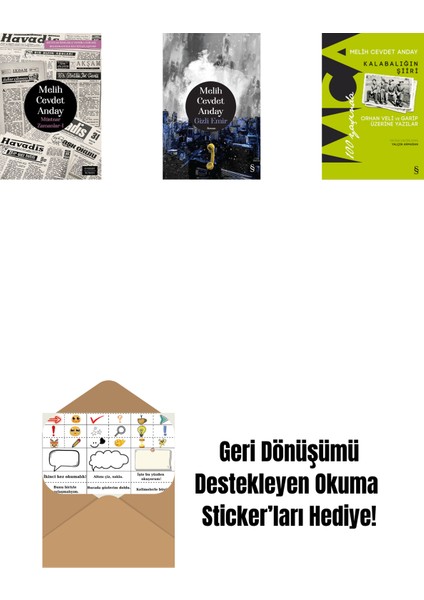Müstear Zamanlar - 1 + Gizli Emir (Ciltli) + Kalabalığın Şiiri + Okuma Sticker'ları