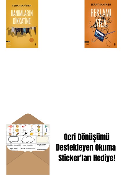 Hanımların Dikkatine + Reklamı Atla + Okuma Sticker'ları