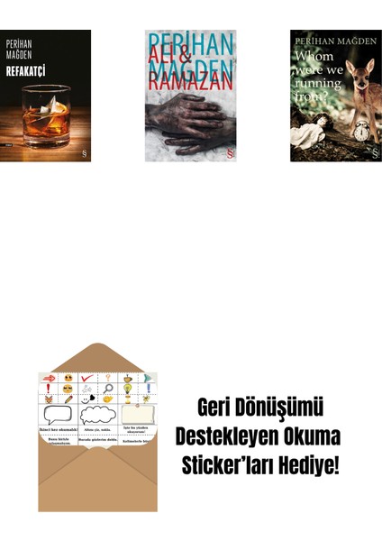 Refakatçi + Ali And Ramazan + Whom Were We Running From? + Okuma Sticker'ları