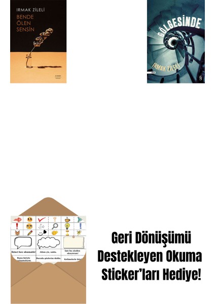 Bende Ölen Sensin + Gölgesinde + Okuma Sticker'ları