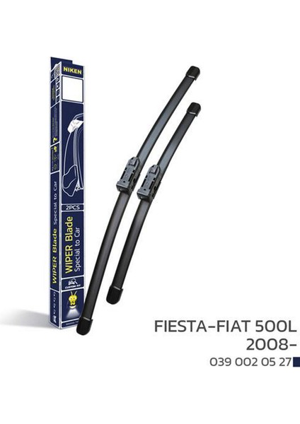 Ford Fiesta-Fiat 500L 2008-ARACA Özel Silece Sptgl