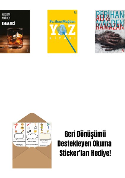 Refakatçi + Yaz Kitabı + Ali And Ramazan + Okuma Sticker'ları