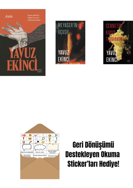 Aziz + Meyaser'in Uçuşu + Cennetin Kayıp Toprakları + Okuma Sticker'ları