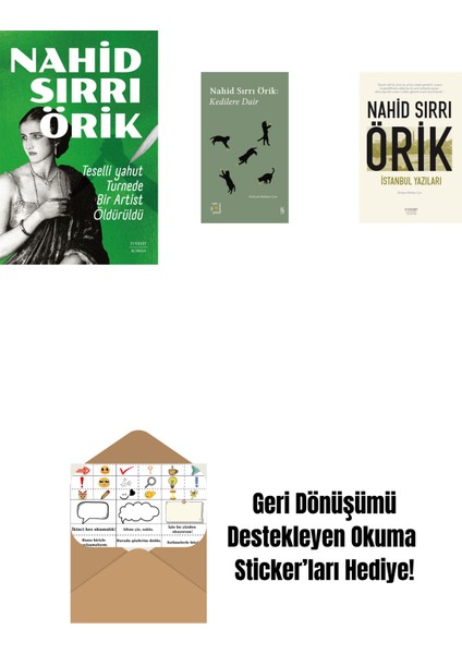 Teselli Yahut Turnede Bir Artist Öldürüldü + Everest Açıkhava 29 - Kedilere Dair + Istanbul Yazıları + Okuma Sticker'ları
