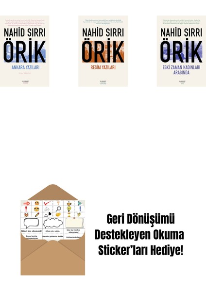 Ankara Yazıları + Resim Yazıları + Eski Zaman Kadınları Arasında + Okuma Sticker'ları