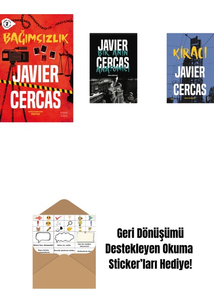 Bağımsızlık + Bir Anın Anatomisi + Kiracı + Okuma Sticker'ları