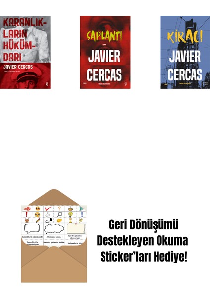 Karanlıkların Hükümdarı + Saplantı + Kiracı + Okuma Sticker'ları