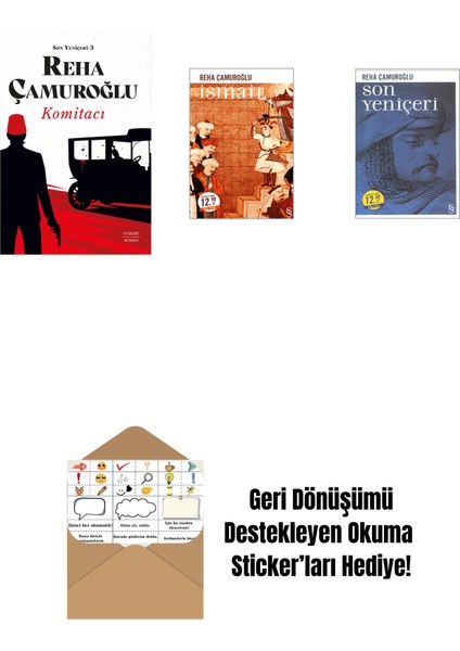 Komitacı + Ismail (Midi Boy) + Son Yeniçeri (Midi Boy) + Okuma Sticker'ları