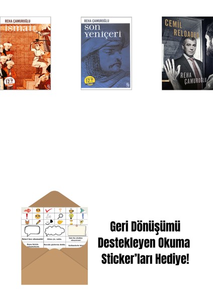 Ismail (Midi Boy) + Son Yeniçeri (Midi Boy) + Cemil Reloaded + Okuma Sticker'ları