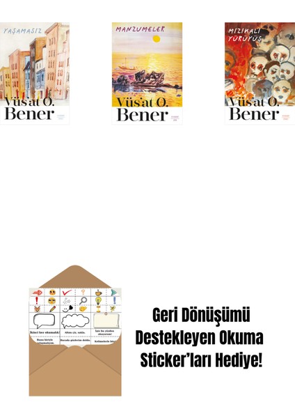 Yaşamasız + Manzumeler + Mızıkalı Yürüyüş + Okuma Sticker'ları