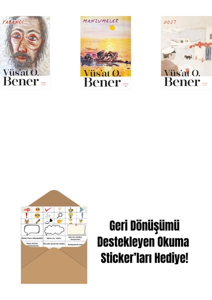Yabancı + Manzumeler + Dost + Okuma Sticker'ları