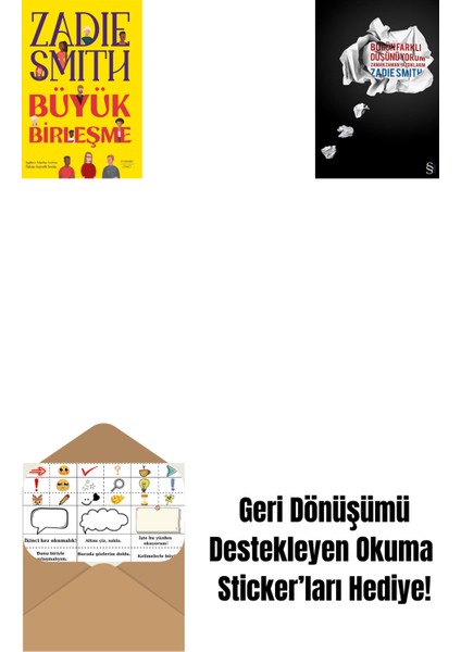 Büyük Birleşme + Bugün Farklı Düşünüyorum + Okuma Sticker'ları