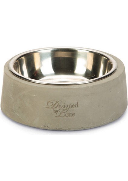 Dbl Kedi Mama Su Kabı, Paslanmaz Çelik, 12,5cm, 160ML Sptgl