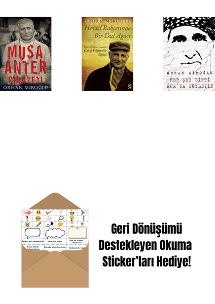Musa Anter Cinayeti + Hevsel Bahçesinde Bir Dut Ağacı + Her Şey Bitti Ana'ya Söyleyin + Okuma Sticker'ları