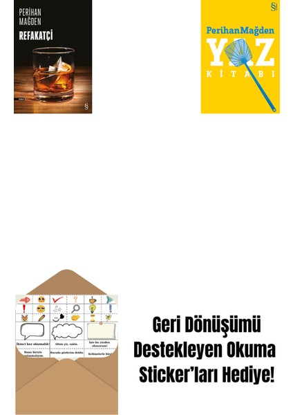 Refakatçi + Yaz Kitabı + Okuma Sticker'ları