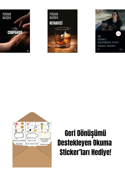The Companion + Refakatçi + Biz Kimden Kaçıyorduk Anne? + Okuma Sticker'ları