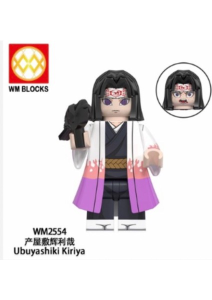 Mini Figür Anime Yapı Taşları Demon Slayer Ubuyashiki Kiriya fiyatları