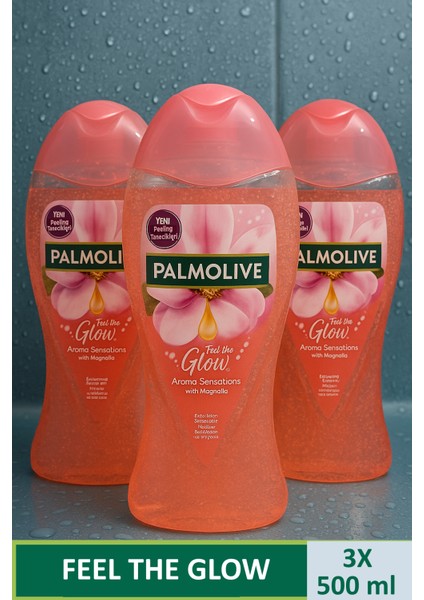 Aroma Sensations Feel The Glow Duş Jeli 500 ml x 3 Adet
