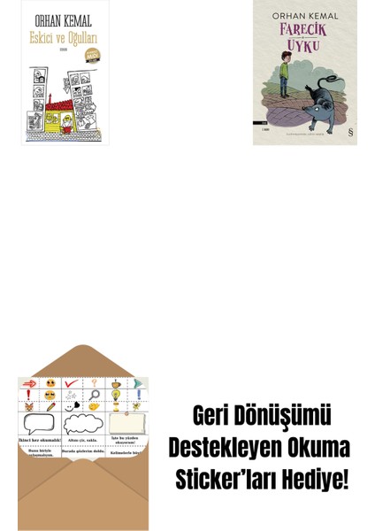 Eskici ve Oğulları (Midi Boy) + Farecik Uyku + Okuma Sticker'ları