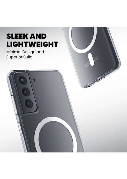 Samsung Galaxy S21 Fe Kılıf Sararmaz Slim Magsafe Wireless Kablosuz Şarj Uyumlu Manyetik Şeffaf Kapak fiyatları