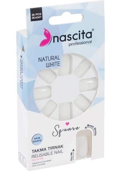 Nascita 36'lı Square Takma Tırnak - 140