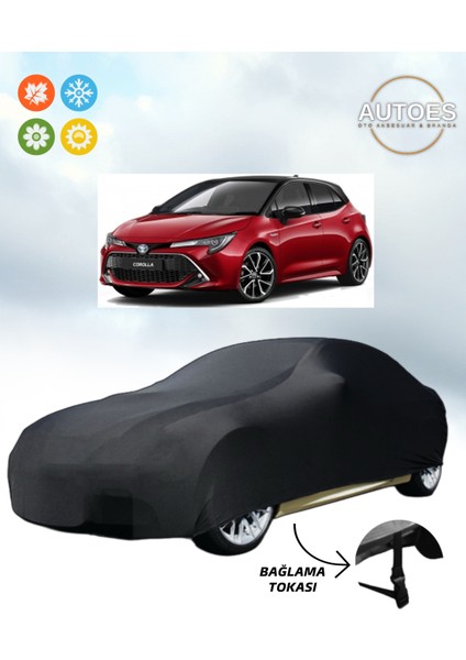 Toyota Corolla Hb Kasa Araba Brandası,oto Branda Alttan Bağlantı Tokalı Siyah