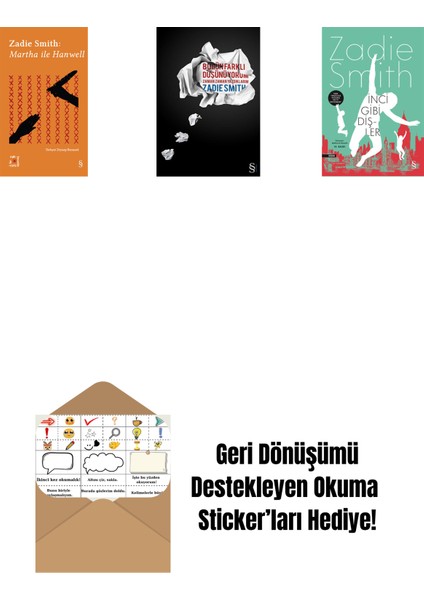 Everest Açıkhava 2 - Martha ile Hanwell + Bugün Farklı Düşünüyorum + Inci Gibi Dişler + Okuma Sticker'ları